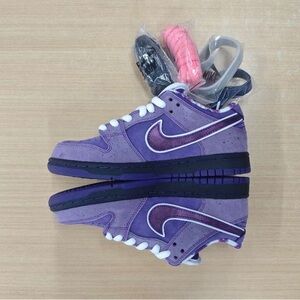 Nike Purple and Black Sneakers with Chunky Sole